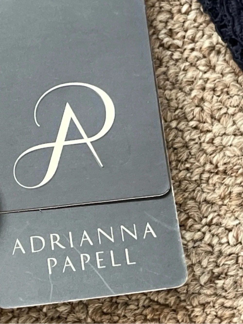 Adrianna Papell elegant navy